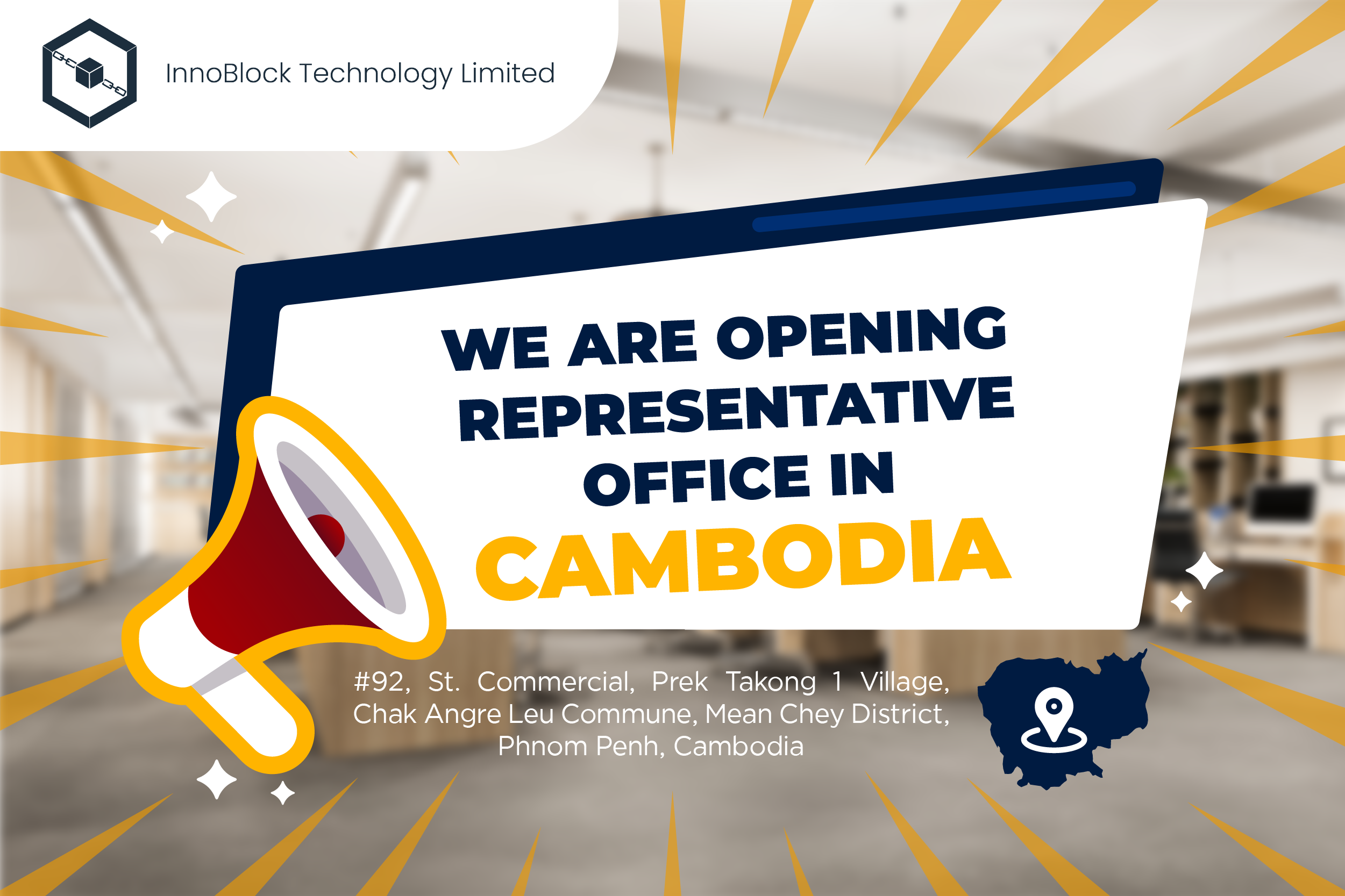 Cambodia Representative Office Opening!